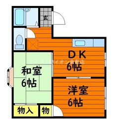 パークサイド酒津Ａ棟の物件間取画像